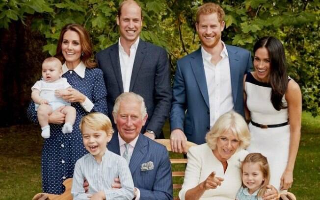 Príncipe William, Príncipe Harry e a família real