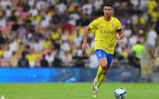 Cristiano Ronaldo em ação com a camisa do Al-Nassr - Foto: Divulgação/Al-Nassr