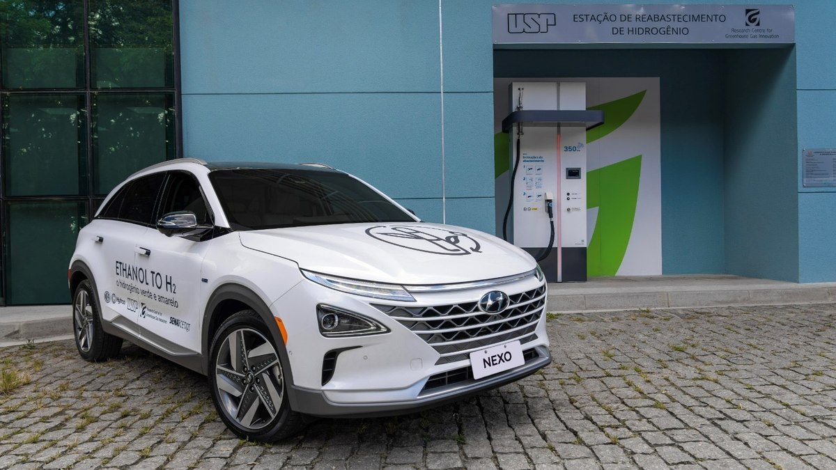 Hyundai NEXO: SUV a hidrogênio será testado no Brasil com etanol