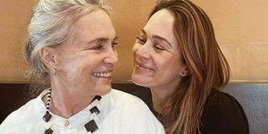 Gabriela Duarte diz que atuar com Regina Duarte é "mais difícil"