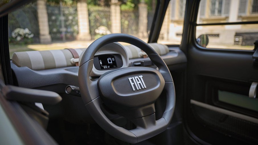 Interior do Fiat Topolino Interior do Fiat Topolino
