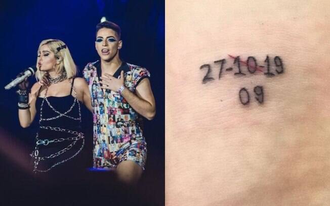 Fã de Bebe Rexha fez uma tatuagem com a data errada do show 