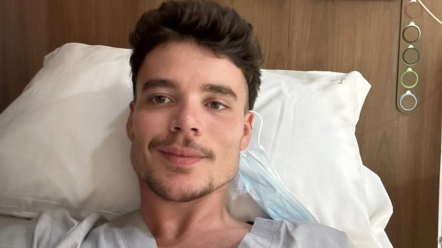 João Lucas no hospital