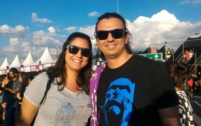 A engenheira Ana Maria e o designer Saulo Vale elegem o show do Pearl Jam como o melhor da edição 2018 do Lollapalooza