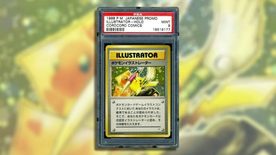 Carta rara do Pikachu é vendida por R$ 22 milhões no eBay Carta rara do Pikachu é vendida por R$ 22 milhões no eBay