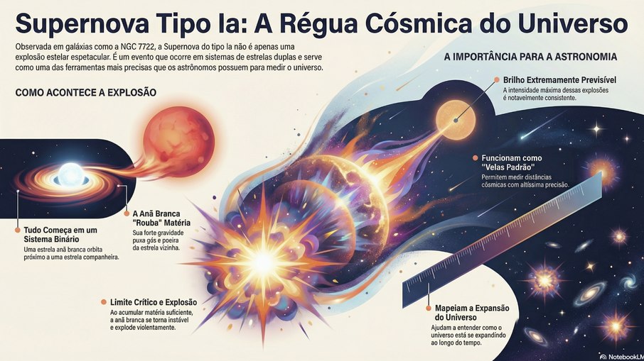 Supernovas do tipo Ia são ferramentas valiosas da astronomia.