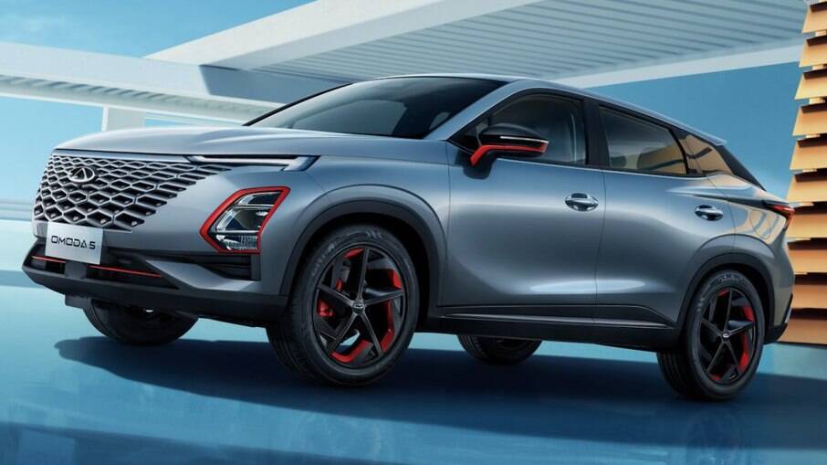 Chery Omoda 5 é outro modelo que pode ser feito no Brasil para concorrer com Toyota Corolla Cross híbrido 