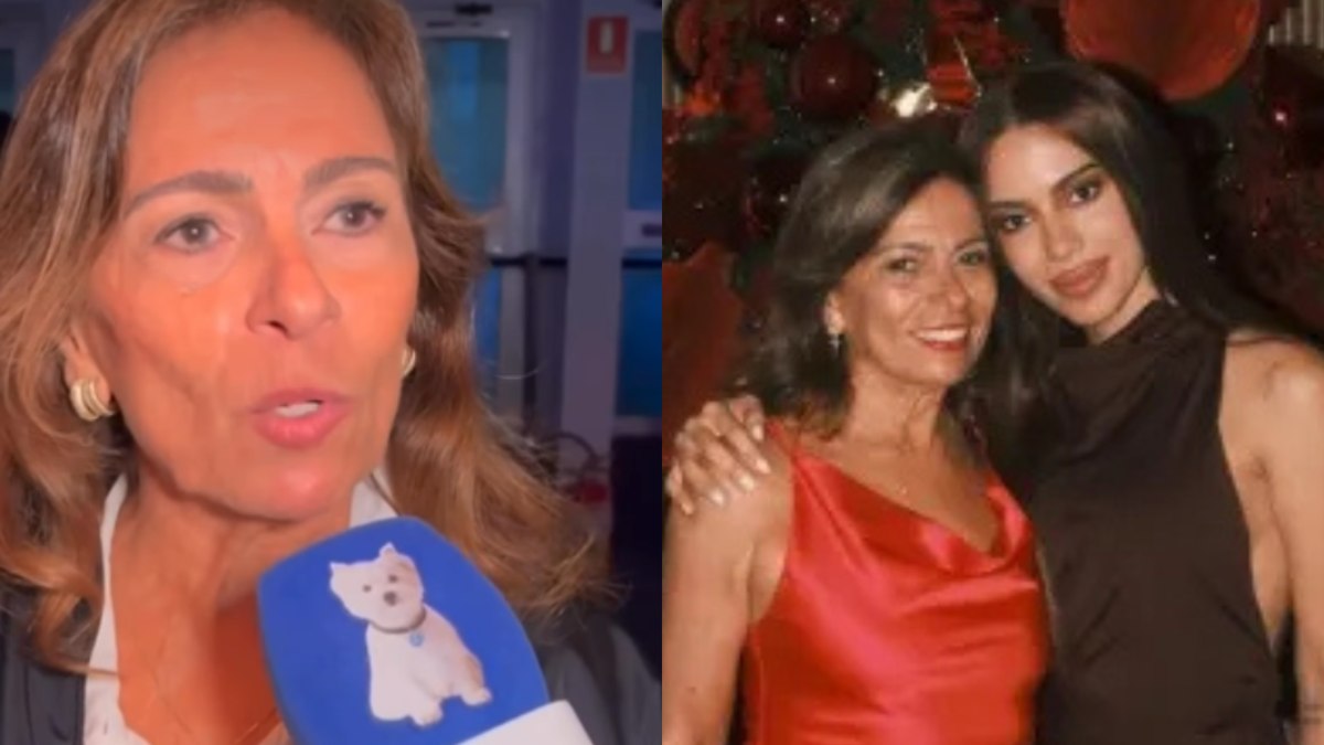 Mãe de Anitta comenta estreia da filha como Rainha da Grande Rio.