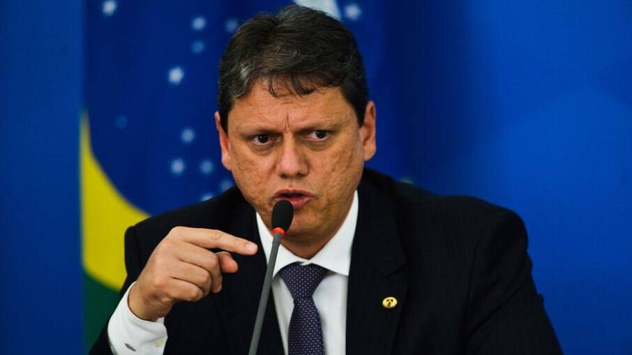Ministro da Infraestrutura, Tarcísio de Freitas