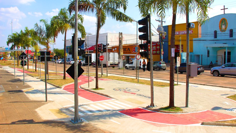 Unidade Campo Grande -  as crianças podem aprender sobre circulação segura e regras do trânsito