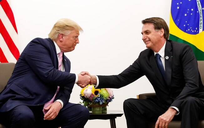 Trump e Bolsonaro são aliados