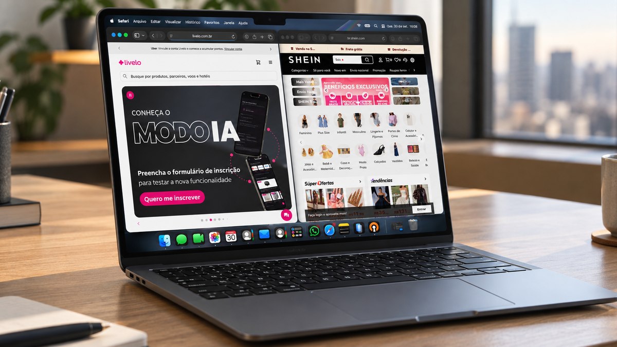 Para pontuar, cliente precisa acessar a Shein dentro da Livelo