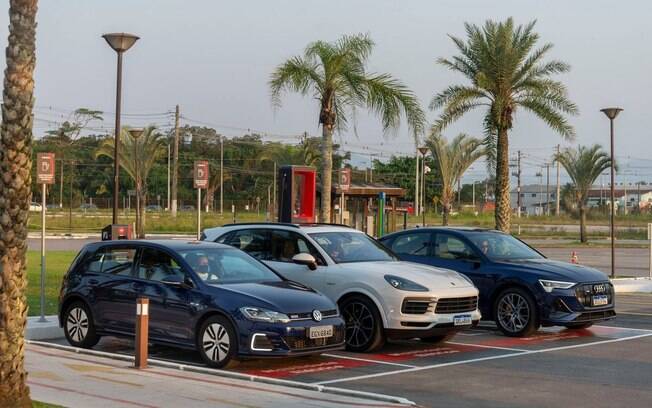 Audi, Porsche e VW inauguram posto de recarga ultrarrápida de carros elétricos