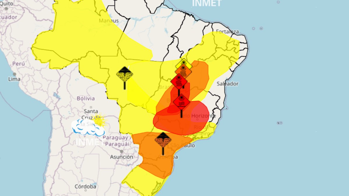 Alerta do Inmet Alerta do Inmet