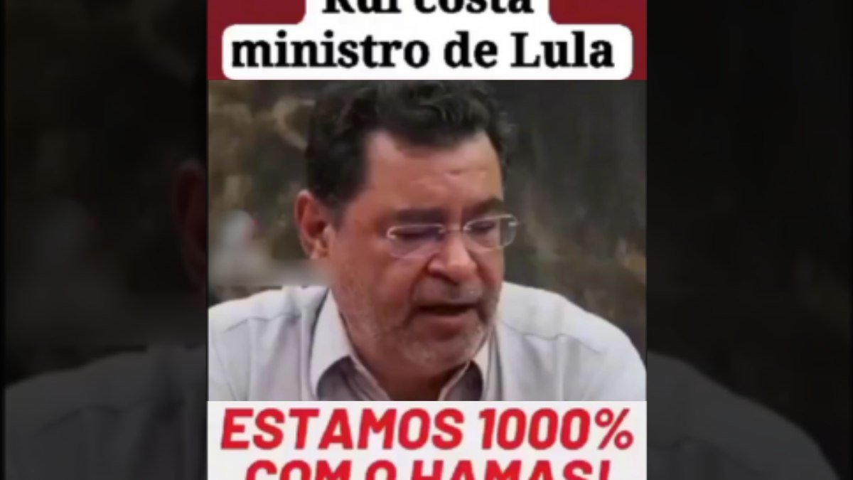 Rui Costa Pimenta, presidente do PCO, é quem aparece no vídeo em questão