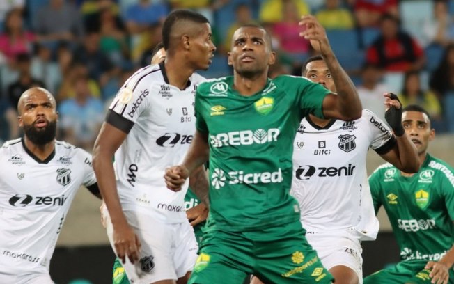 Cuiabá e Ceará fazem jogo movimentado no 2º tempo, mas ficam no empate sem gols pelo Brasileirão
