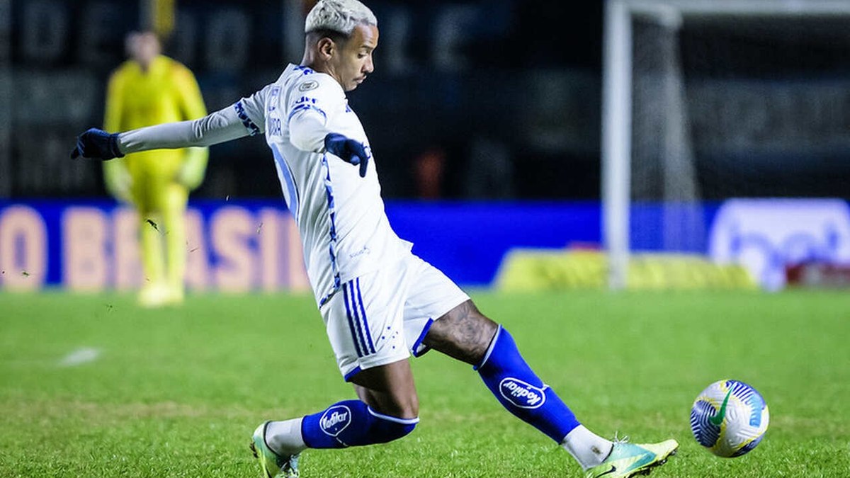 Matheus Pereira é uma das esperanças de gols do Cruzeiro contra o Boca Juniors