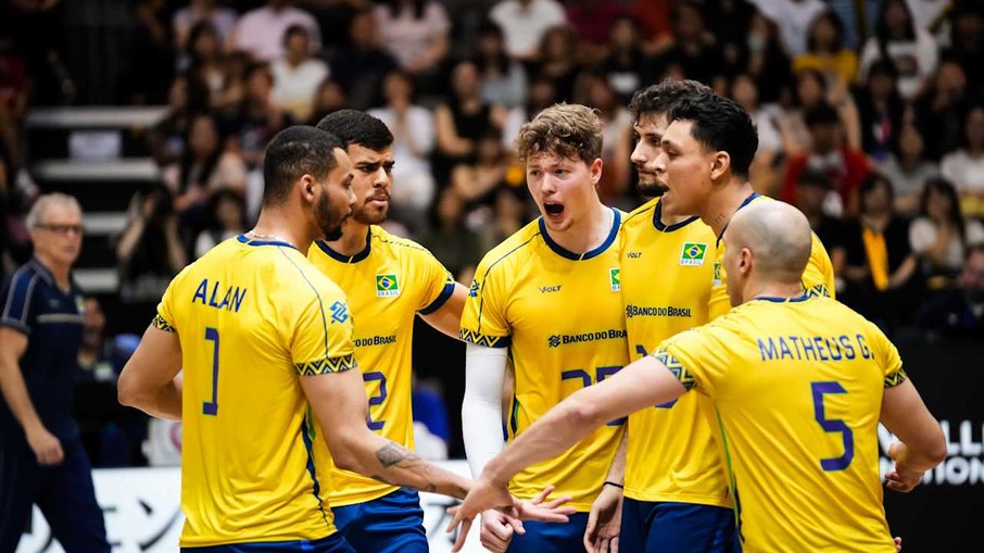 Brasil vence Alemanha com reservas na VNL