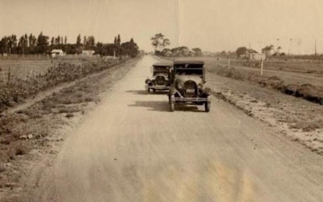 Primeira viagem de carro de SP a Campinas levou 25 horas - Foto