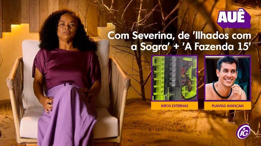 'AUÊ' recebe Severina para comentar o reality 'Ilhados com a Sogra'