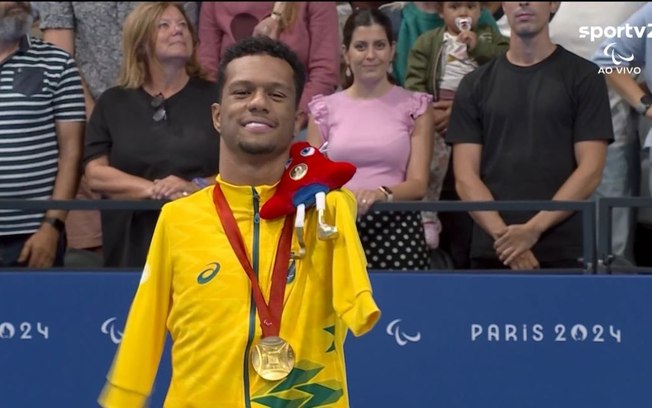 Gabriel Araújo conquista o primeiro ouro brasileiro nas Paralimpíadas