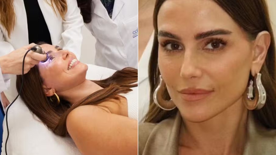 Deborah Secco faz transplante de sobrancelhas e elogia resultado Deborah Secco faz transplante de sobrancelhas e elogia resultado