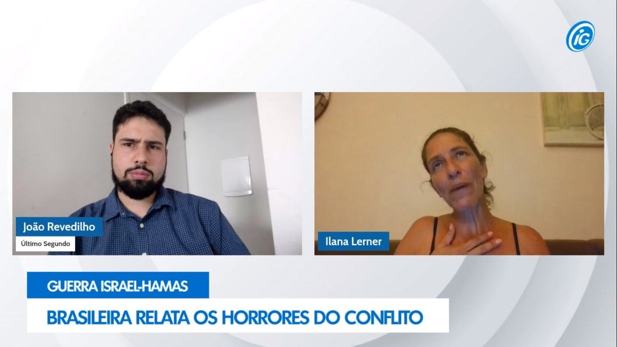 Brasileira mora em Israel há 16 anos e vive com insegurança em meio ao conflito com o Hamas