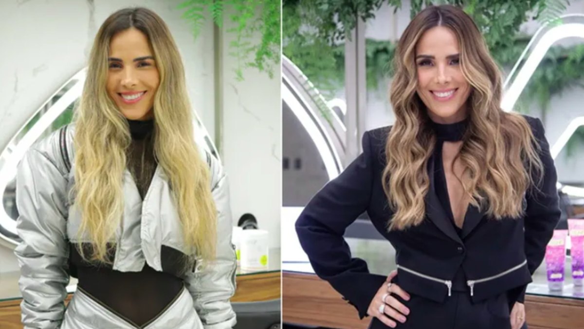 Wanessa Camargo mudou o visual 