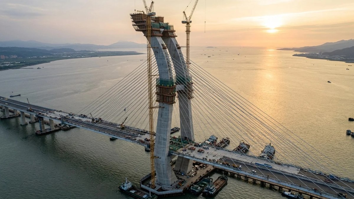 Danjiang Bridge, em Taiwan Danjiang Bridge, em Taiwan