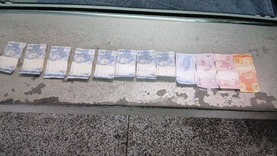 Quantia apreendida pela GCM Vinhedo