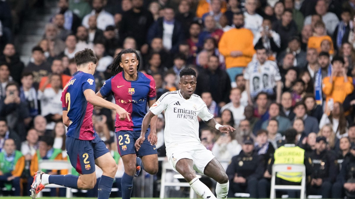 Vini Jr saiu em defesa de jogadores do Barcelona