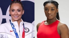 Quem é a ginasta alvo de indireta de Simone Biles?