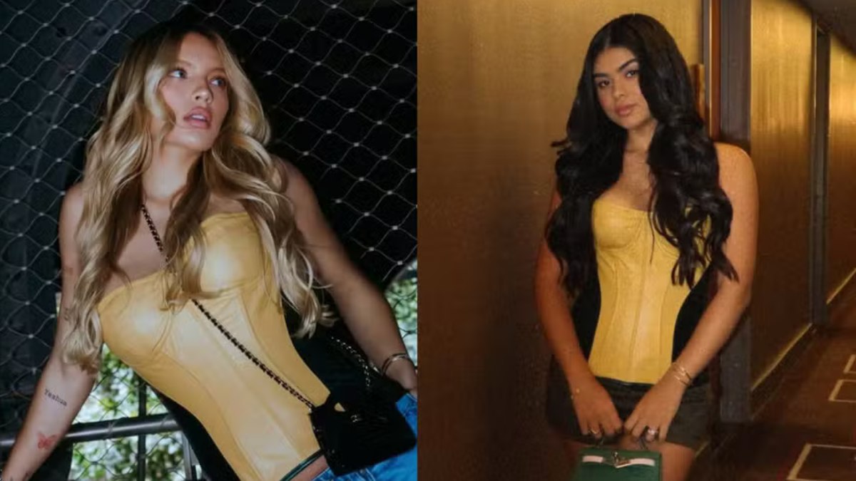 Esposas de Endrick e Rayan arrasam com look igual na estreia do Brasil