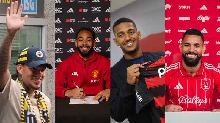 Confira os brasileiros negociados nesta janela de transferências