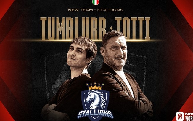 Totti entra na lista de estrelas confirmadas na Kings World Cup