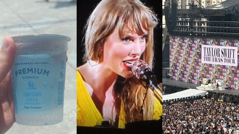 Água por R$10 e calor de 60º: relatos do show de Taylor Swift assustam
