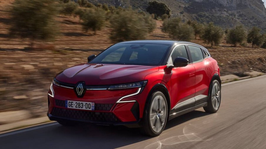 Renault Mégane E-Tech é um dos modelos que será exposto ao público brasileiro pela primeira vez