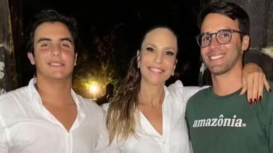 Marcelo, Ivete Sangalo e Daniel Cady