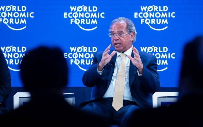Participação de Paulo Guedes no Fórum Econômico Mundial