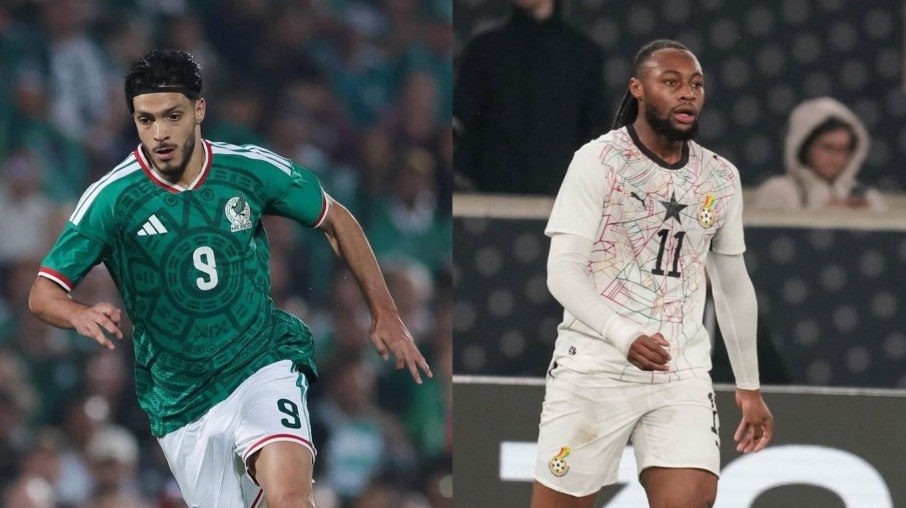 Raúl Jiménez e Semenyo são destaques de México e Gana Raúl Jiménez e Semenyo são destaques de México e Gana