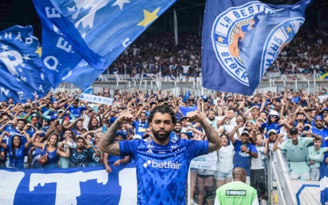 Gabigol foi apresentado no Cruzeiro neste sábado e falou sobre a identificação com o clube