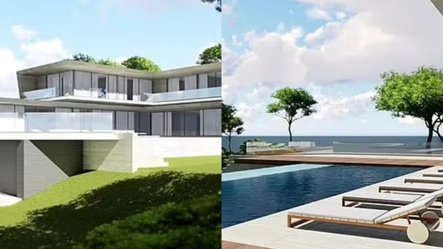 Cristiano Ronaldo e Georgina se casam em mansão de R$ 210,5 milhões.
