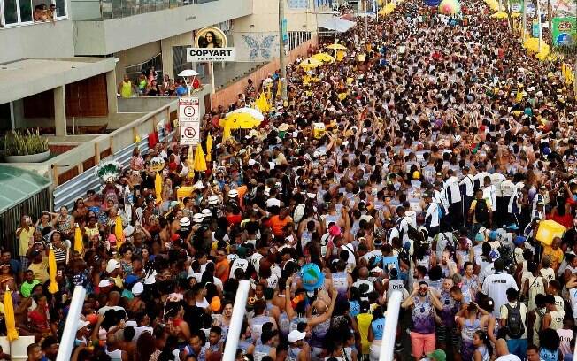 Registro do Carnaval de Salvador no Circuito Barra-Ondina em 2020