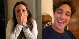 André Luiz Frambach choca Larissa Manoela ao mudar o visual