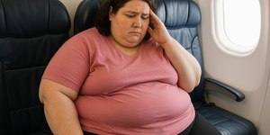 Tenho medo de voar porque estou acima do peso: O que fazer?