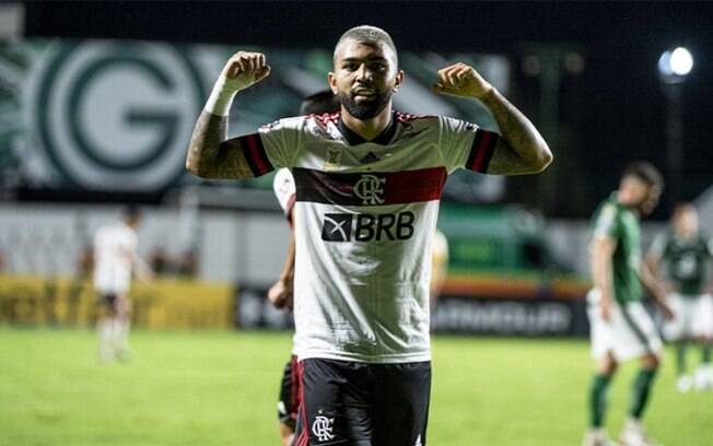 Em seu pior início de Brasileirão no Flamengo, Gabigol defende marca impressionante contra o Goiás