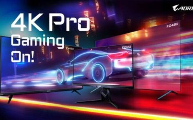 Está Lançado o 4K Pro Gaming! GIGABYTE AORUS Apresenta Monitores 4K Táticos Para Jogos