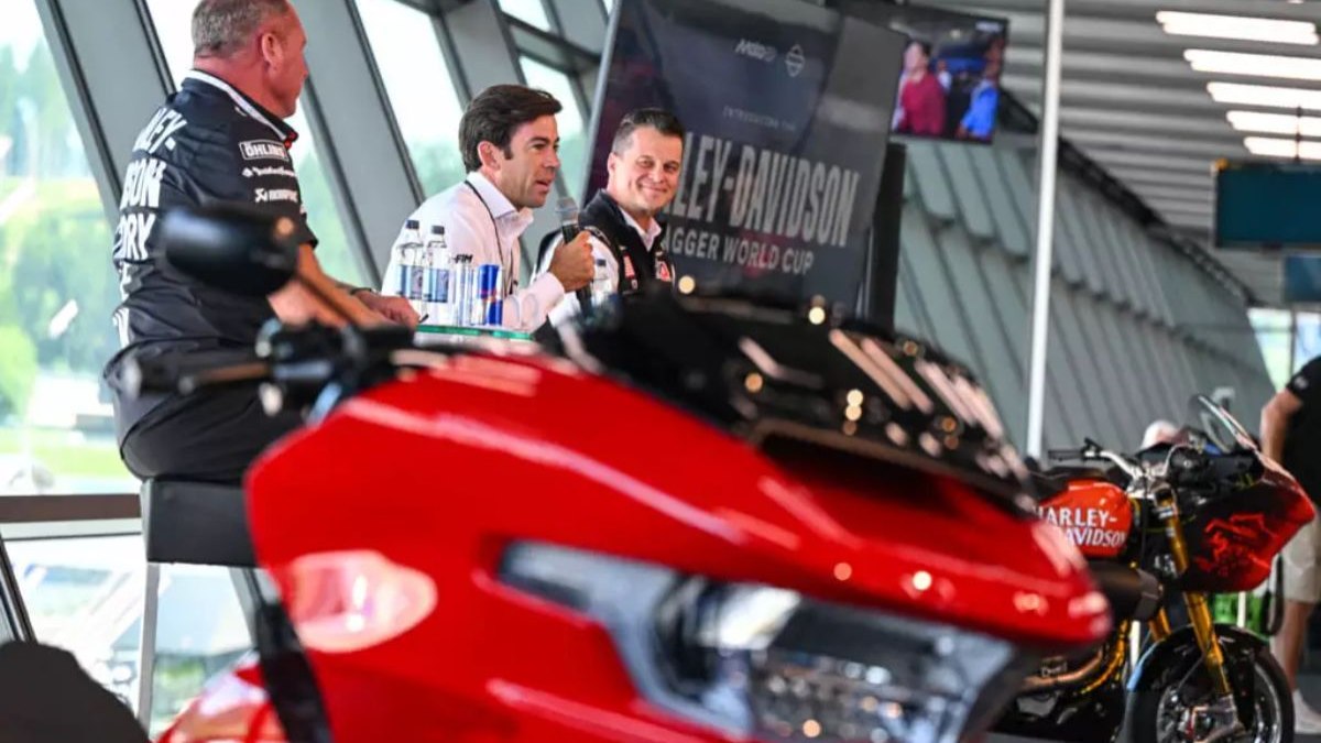 Coletiva de imprensa no Red Bull Ring, na Áustria Coletiva de imprensa no Red Bull Ring, na Áustria
