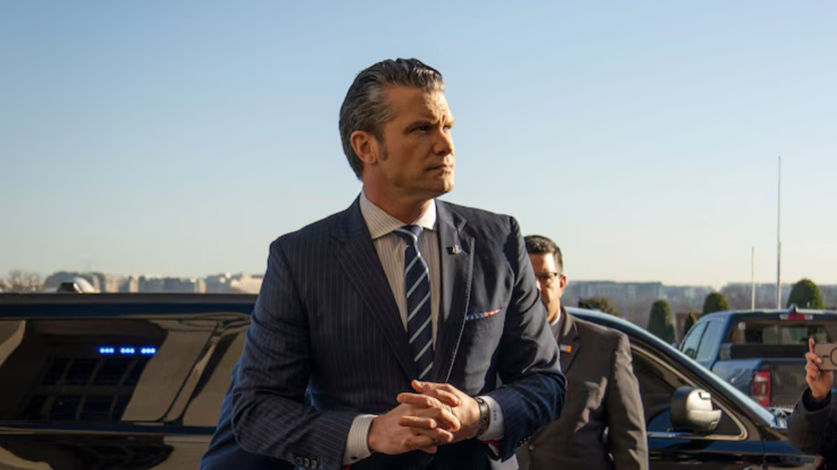 Secretário de Guerra dos EUA, Pete Hegseth Secretário de Guerra dos EUA, Pete Hegseth