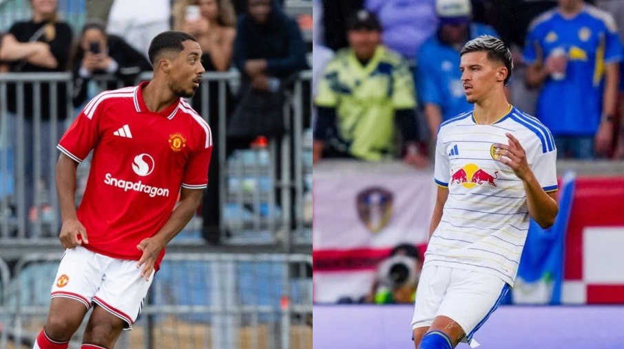 Tielemans e Muharemovic foram contratados pelo Manchester United e Leeds